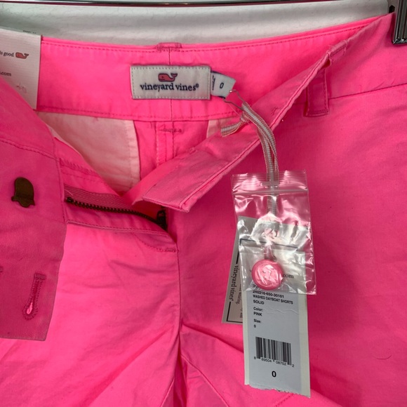 Vineyard Vines Day Boat Short / Preppy Pink Shorts - Picture 5 of 7